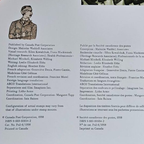 1998 - The Collection of Canada's Stamps Vintage Book - Without Stamps - Picture 6 of 7